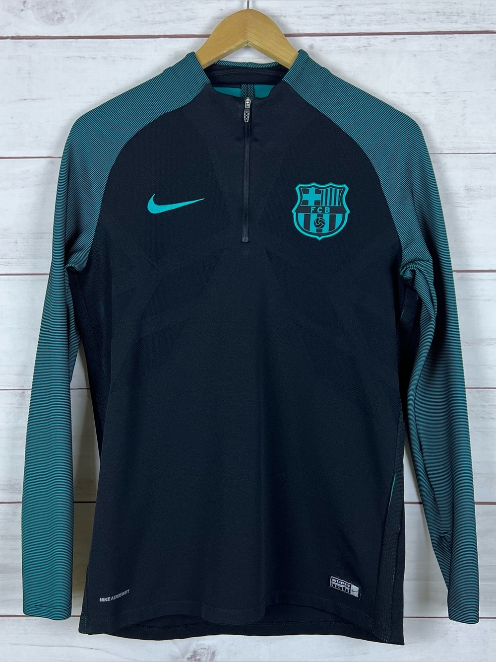 Nike FC Barcelona Aeroswift Drill Strike Top Jacket Mens Medium 808925-014 RARE